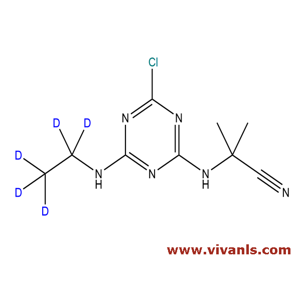Stable Isotope Labeled Compounds-Cyanazine-d5-1663659037.png
